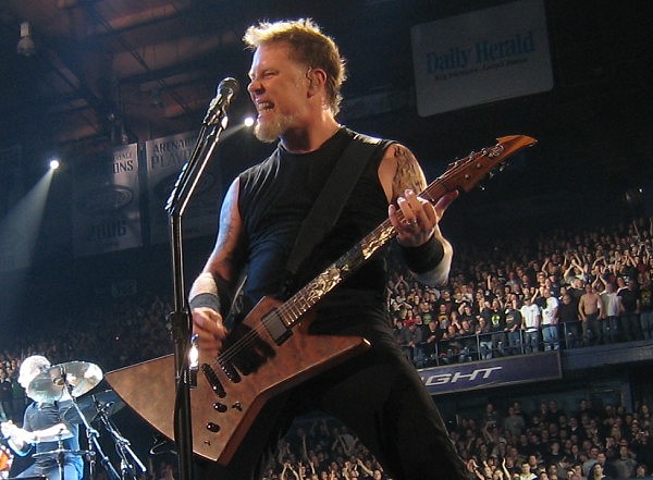 1-27-09 James Hetfield - Metallica  - Allstate Arena - Rosemont, IL